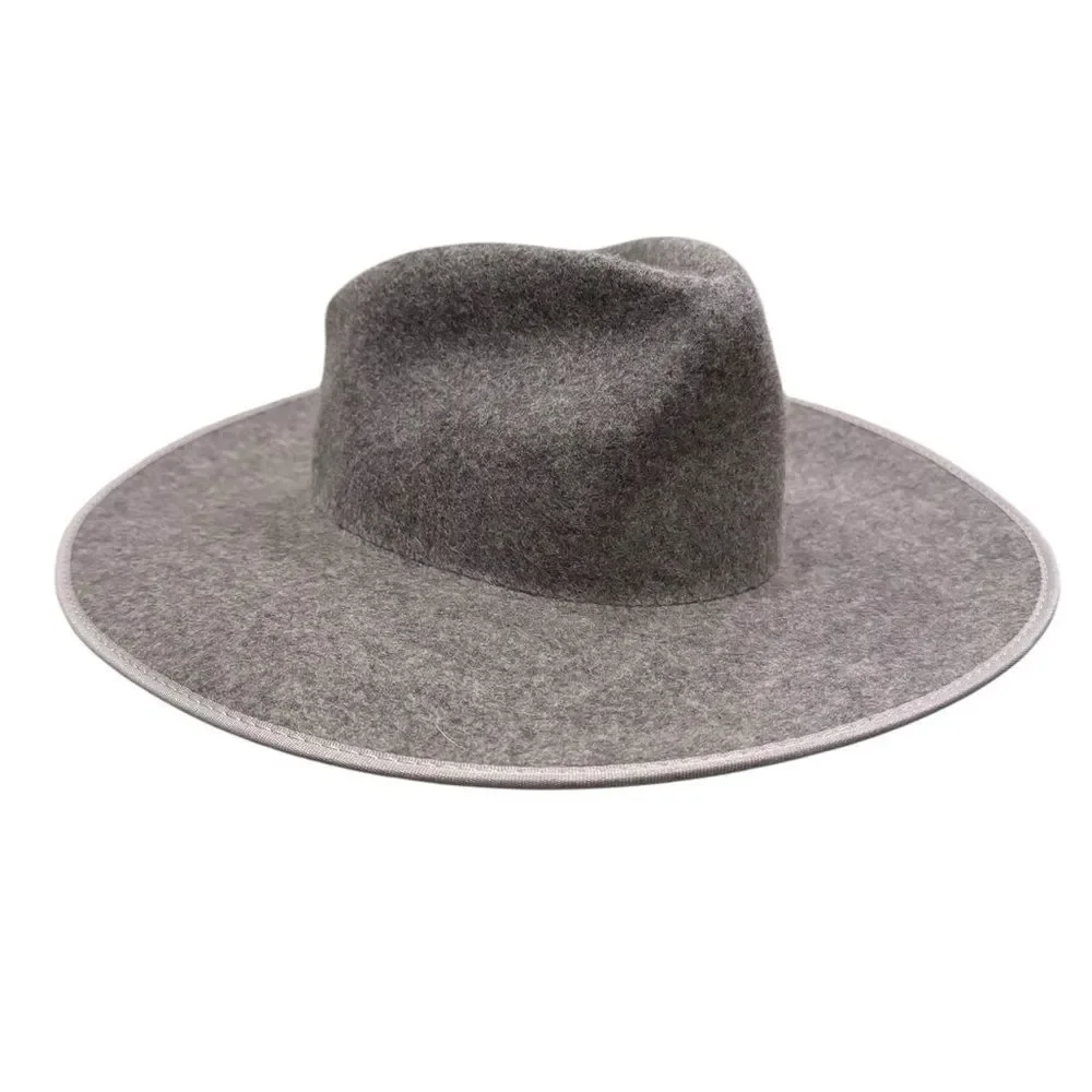Olive & Pique Grey Wool Hat